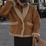 Collared Tweed Coat