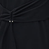 Round Neck Short Sleeved Dress