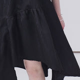 High Waisted A-Line Sleeveless Dress