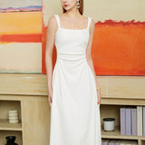 White camisole dress