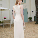 Sleeveless long dress