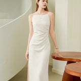 Sleeveless long dress
