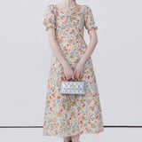Lace Up Waist Cinching Dress