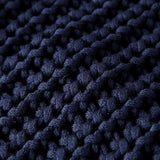 Single breasted coarse knitted jacket