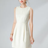 Round Neck Sleeveless Dress