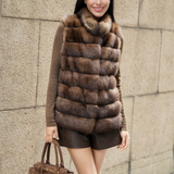 Plush Paneled Faux Fur Gilet
