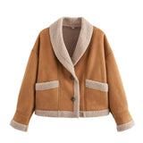Collared Tweed Coat