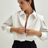 Structured Shoulder Panel Shirt