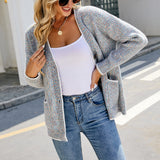 Pocketed Knit Cardigan
