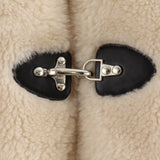 Spring buckle fleece jacket