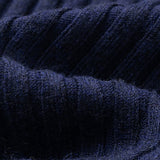 Round Neck Long Sleeved Knitted Dress