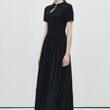 Chinese Style Standing Collar Dress