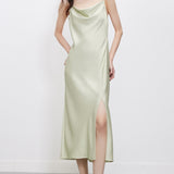 Silk Suspender dress