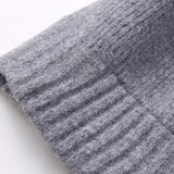 Zipper Knitted Pilot Jacket
