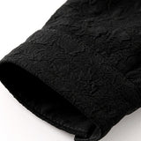 Black Cardigan Set With Camisole Dress