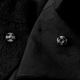 Black Cardigan Set With Camisole Dress