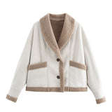 Collared Tweed Coat