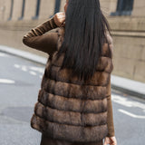Plush Paneled Faux Fur Gilet
