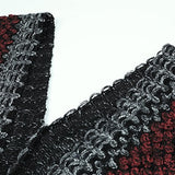 Boho Stripe Fringed Shawl