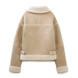Collared Short Jacket