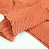 Off-Shoulder Turtleneck Knit