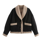Collared Tweed Coat