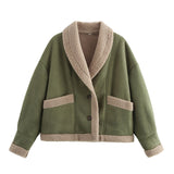 Collared Tweed Coat