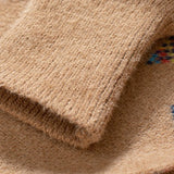 Geo Pop Fringe Cardigan Shawl