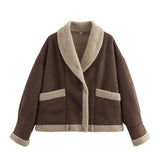Collared Tweed Coat
