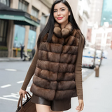 Plush Paneled Faux Fur Gilet
