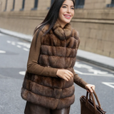 Plush Paneled Faux Fur Gilet