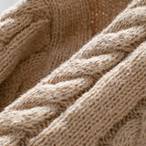 Chunky Cable-Knit Hooded Sweater