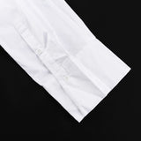 Ruched Waist Tailored White Shirt