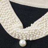 Round Neck Long Sleeved Knitted Dress