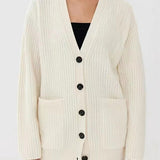 Cozy Ribbed Knit Cardigan