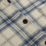 Ivory & Indigo Plaid Shirt