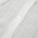 Sheer Tencel Bow-Tie Blouse with Flared Cuffs
