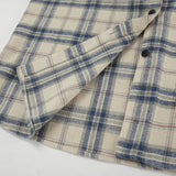 Ivory & Indigo Plaid Shirt