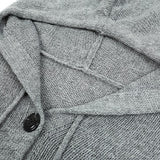 Hooded Knit Cardigan