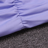 Strappy Cowl Neck Ruched Bodycon Dress