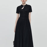 Chinese Style Standing Collar Dress