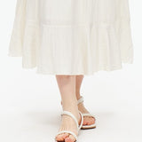 Off Shoulder Sleeveless A-line Dress