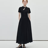 Chinese Style Standing Collar Dress