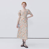 Lace Up Waist Cinching Dress