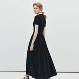 Chinese Style Standing Collar Dress