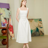 White camisole dress