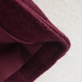 Zipper Tweed Coat