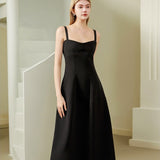 Mid length waist cinched dress