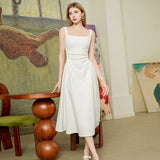 White camisole dress