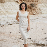 Off-Shoulder Knit Skirt Set